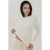 Ultra Zachte Aanraak Slim Fit Crew Neck Lange Mouwen Basis Top