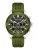 POLICE Analoog horloge ‘Motion’  zilvergrijs / groen / zwart