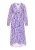 DreiMaster Vintage Jurk  lichtlila / poederroze / wit