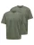 Only & Sons Shirt ‘Onsfred’  donkergroen