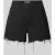 REVIEW regular fit jeansshorts van puur katoen
