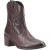 Hush Puppies Wynn Leren Dames Chocolade Bruine Enkellaarsjes Met Hak