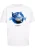 Lost Youth Shirt ‘World’  camel / turquoise / zwart / wit