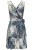 LASCANA Jurk  crème / blauw / opaal / zwart