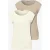 Street One Dames Basic shirts in een 2-pack in Multicolour|Wit|Beige