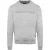 Aquascutum Heren Sweatshirt met geribde kraag (Grijs)