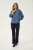 Blouse met lange mouwen Regular fit Dark Blue Wash dark blue