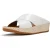 Fitflop Lulu Lux Graphic-Weave Leer Dames Urban Wit Sandalen