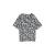 Motiefblouse met elastische rand aan de zoom vrouw Tom Tailor