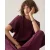 Summum 3s5335-30606 335 boxy top soft scuba dark burgundy