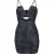 AllSaints Dani Shimmer Dress Silver