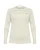 KAFFE CURVE Shirt ‘Lia’  beige / olijfgroen / oranjerood