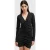 AllSaints Alya Ruche Dress Black