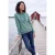 Sweatshirt met capuchon en Artwork