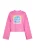IZIA Sweatshirt  blauw / geel / pink