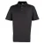 Premier Heren Pique Stud Front Poloshirt (Zwart)
