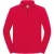 Fruit of the Loom Heren Iconic Premium Sweatshirt met Quarter Zip (Rood)
