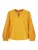 SEIDENSTICKER Blouse ‘Schwarze Rose’  goudgeel