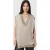 AllSaints Bern Stud Tank Taupe Grey