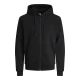 Hooded sweatshirt met rits Jack & Jones Jjebradley