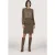 EsQualo Blouse Embroidery Army Green