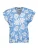 BLUE SEVEN Blouse  lichtblauw / wit