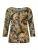 Goldner Shirt  bruin / honing / kaki / wit