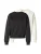 ABOUT YOU Sweatshirt ‘Ina’  zwart / wit