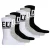 DIESEL Sokken  grijs / zwart / wit