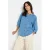 LOLALIZA blouse – middelblauw