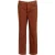 River Woods Mid High Waist Cropped Brown