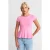 Fitted Crew Neck Rimpel T-shirt