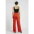 LK Bennett Tr Sykes Wide Leg Trouser Bright Orange