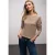 Street One Dames Shirt met knoopdetails in Bruin