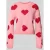 Only Comfort fit gebreide pullover met hart-intarsia, model ‘HAPPIE’