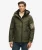Yachter SD Windbreaker jas met Capuchon Khaki