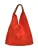 Anna Luchini Rood Rundleer Tas