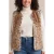 Exxcellent Plus Size gilet met dierenprint – bruin