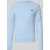 MCNEAL Slim fit gebreide pullover van pure wol met labelstitching