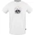 Aquascutum Heren-T-shirt van katoen met Crest-logo (Wit)