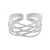 Luxenter Mobu armband zilverkleurig
