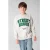 Shoeby sweater met tekst – grijs/groen