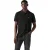 Levis Heren Housemark-poloshirt met vleermuismouwen en logo (Zwart)