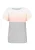 usha BLUE LABEL Shirt  lichtgeel / grijs gemêleerd / rosa / wit