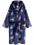 Next Badjas lang  navy / lichtblauw / geel / pink