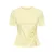 JDY T-shirt lichtgeel