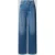 Marc Cain High waist wide fit jeans met studs