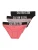 Calvin Klein Underwear Onderbroek  donkerbeige / koraal / zwart / wit