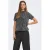 ONLY top met print – zwart/zilver