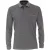 Polo lange mouw Casa Moda grijs